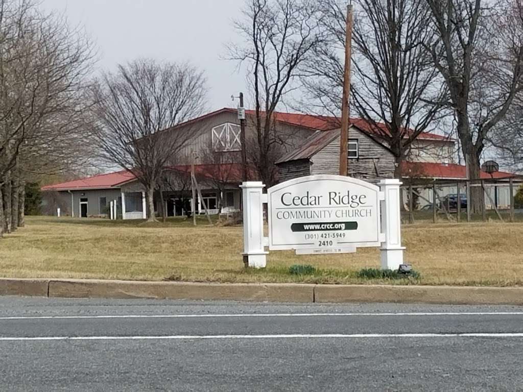 Cedar Ridge Community Church | 2410 Spencerville Rd, Spencerville, MD 20868, USA | Phone: (301) 421-5949