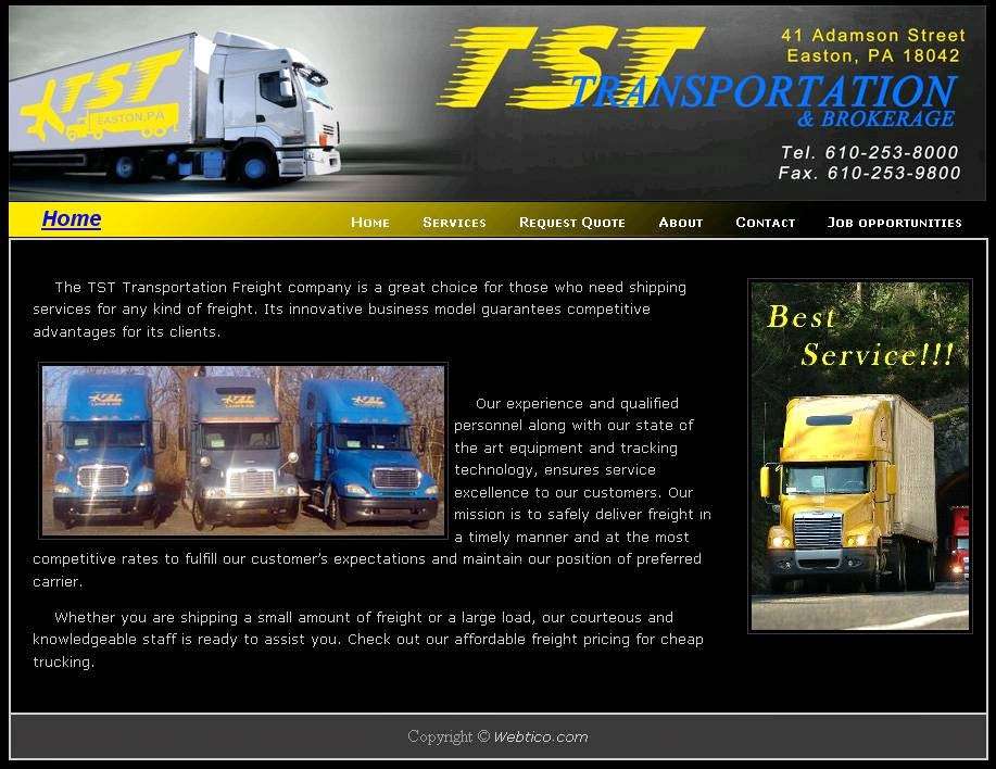 TST Transportation | 41 Adamson St, Easton, PA 18042 | Phone: (610) 253-8000