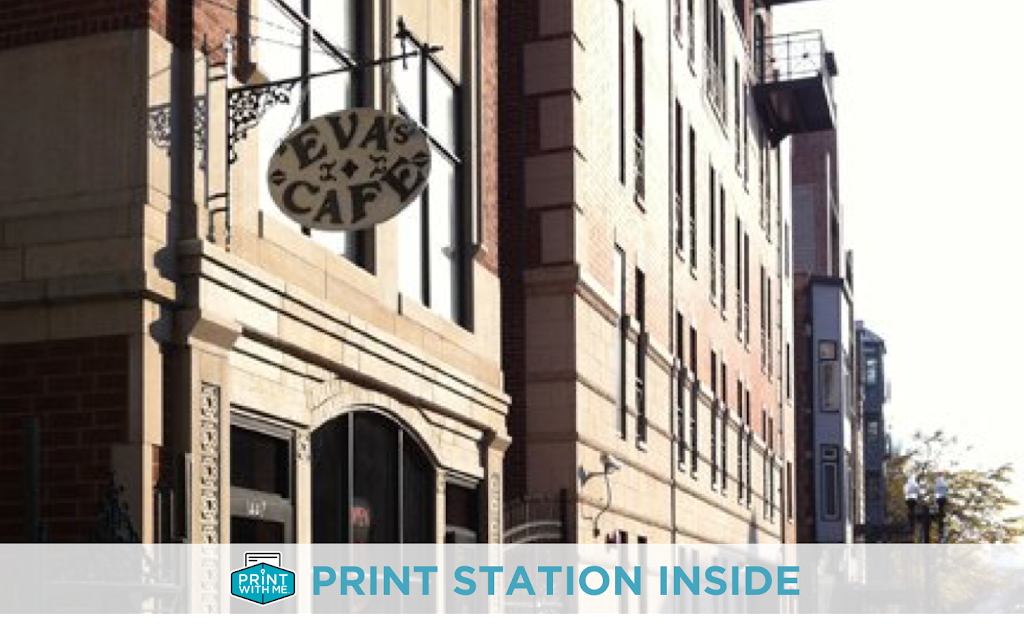 PrintWithMe Print Kiosk at Evas Cafe | 1447 N Sedgwick St, Chicago, IL 60610, USA | Phone: (773) 797-2118