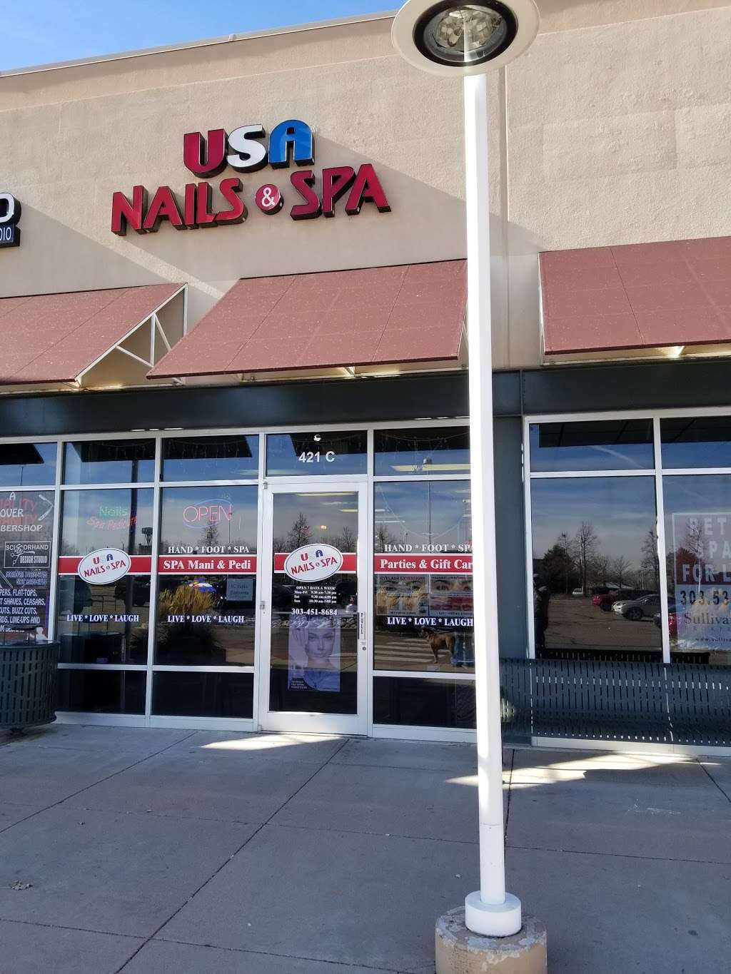 USA Nails and Spa Salon | 421 West 104th Avenue C Northglenn shopping, Northglenn, CO 80234, USA | Phone: (303) 451-8684