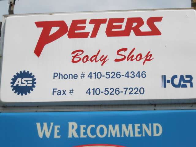 Peters Body Shop | 5629 Deer Park Rd, Reisterstown, MD 21136, USA | Phone: (410) 526-4346