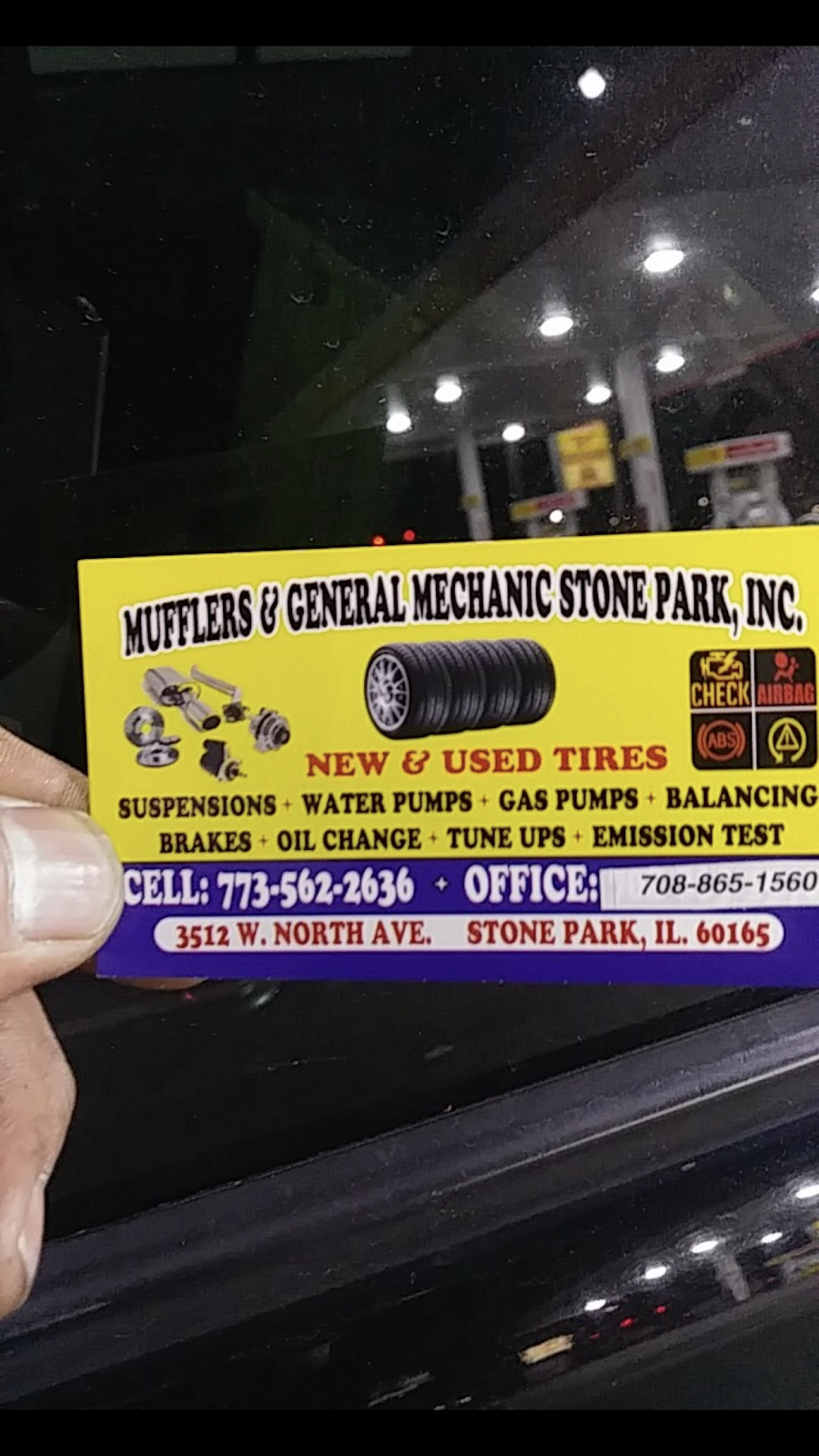 Muffler & General Mechanic Stone Park, Inc. | 3512 W North Ave, Stone Park, IL 60165, USA | Phone: (708) 865-1560