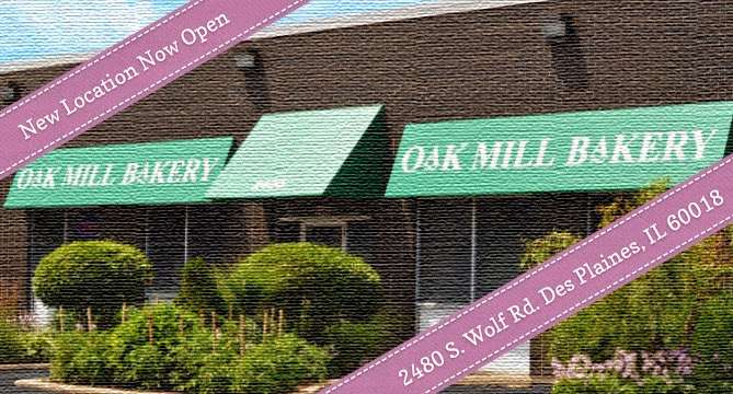 Oak Mill Bakery | 2490 S Wolf Rd, Des Plaines, IL 60018 | Phone: (224) 422-2500