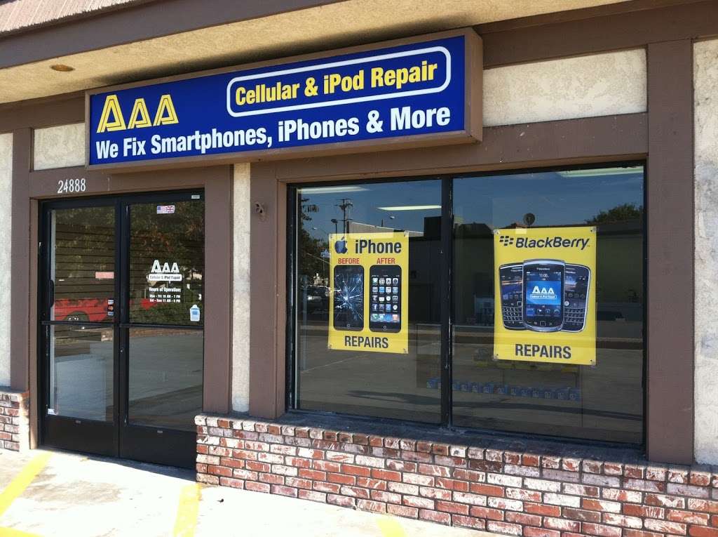 AAA Cellular & iPod Repair | 24888 Apple St, Santa Clarita, CA 91321, USA | Phone: (661) 284-7778