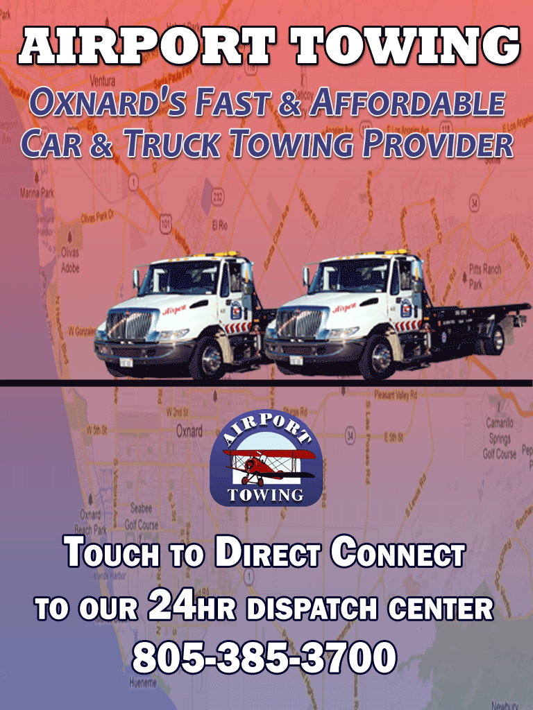 Airport Towing | 561 Buena Vista Ave, Oxnard, CA 93030, USA | Phone: (805) 385-3700