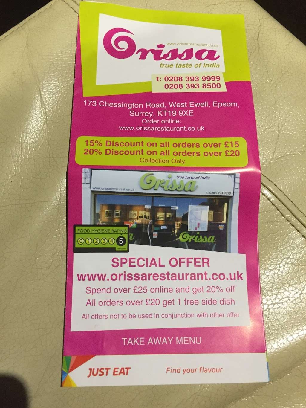 Orissa | 173 Chessington Rd, Ewell, Epsom KT19 9XE, UK | Phone: 020 8393 9999