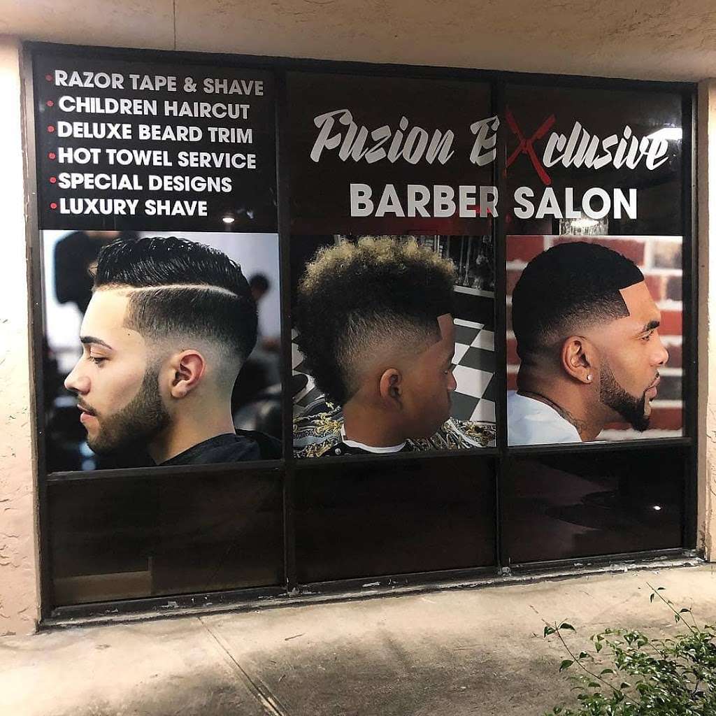 Fuzion Exclusive Barber salon | 8456 W Oakland Park Blvd, Sunrise, FL 33351, USA | Phone: (954) 854-9211