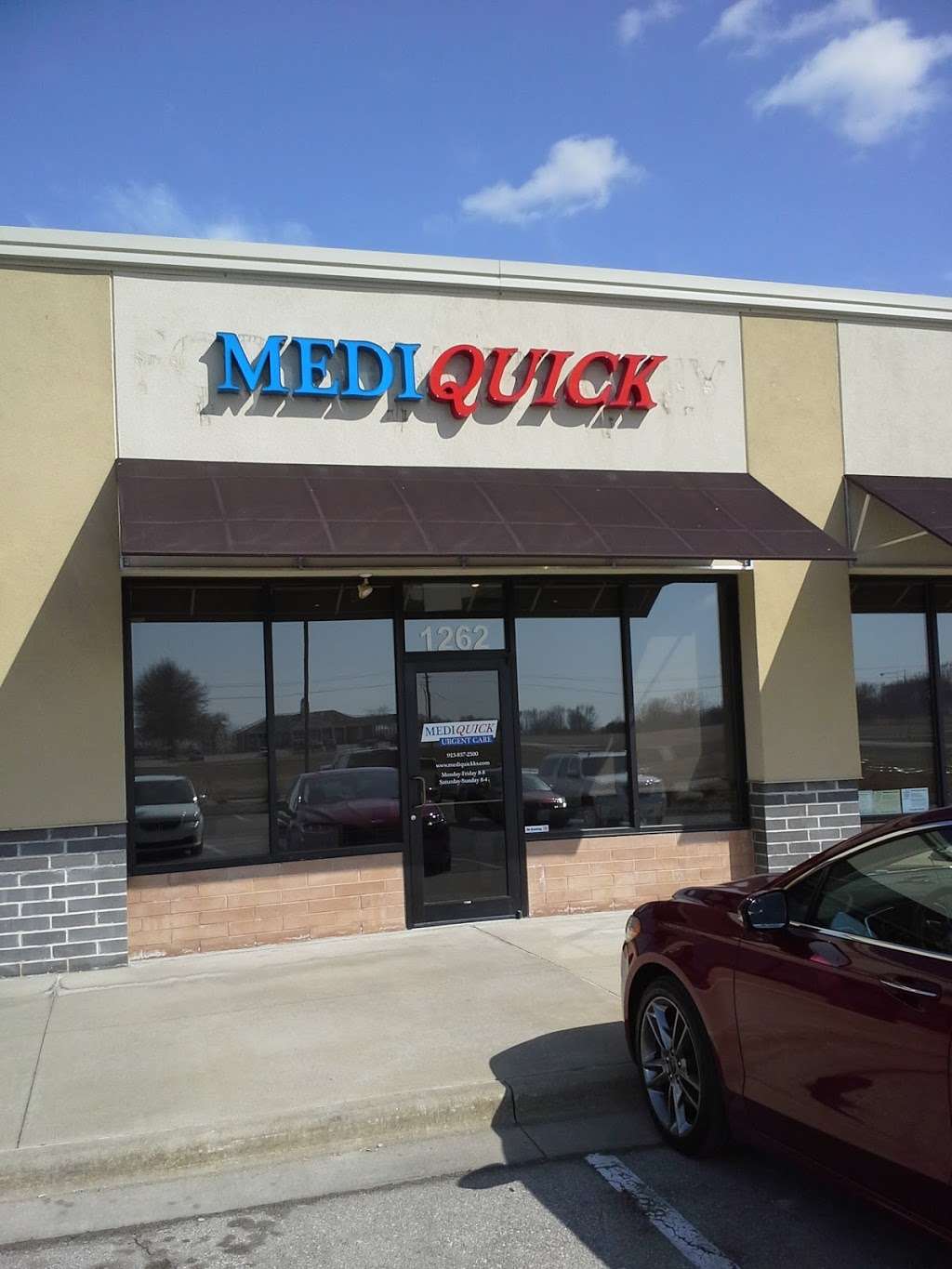 MediQuick Urgent Care | 1262 W Amity St, Louisburg, KS 66053 | Phone: (913) 837-2500