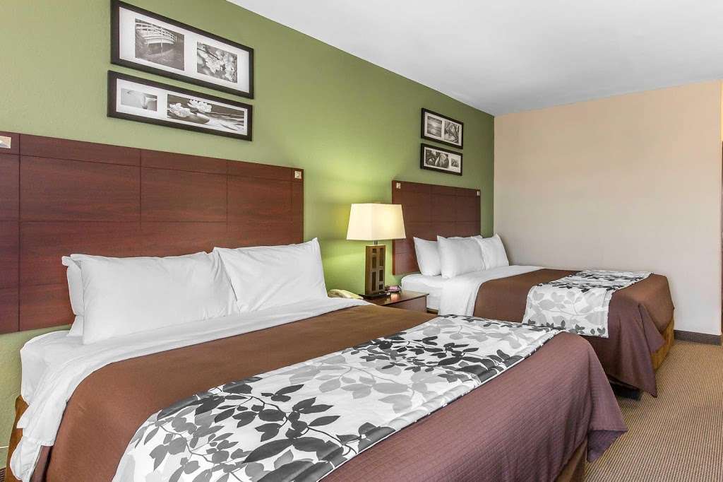 Sleep Inn & Suites Bush Intercontinental - IAH East | 18150 McKay Dr, Humble, TX 77338 | Phone: (281) 446-4683