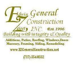 E.Z. General Construction Inc | 151 Moran Ln, Honey Brook, PA 19344, USA | Phone: (717) 354-0332