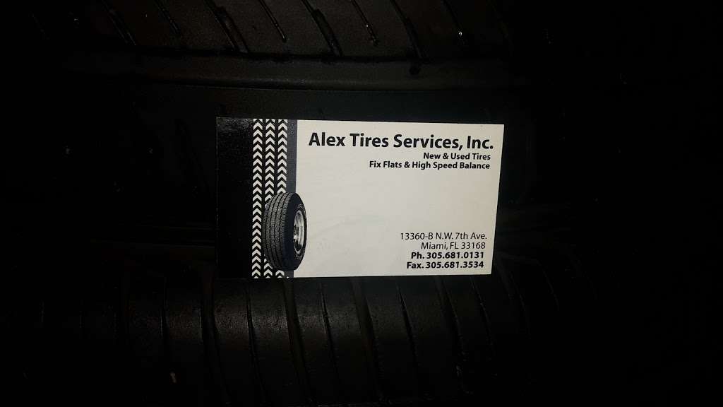 Alex Tires Services Inc | 13360 NW 7th Ave, Miami, FL 33168, USA | Phone: (305) 681-0131