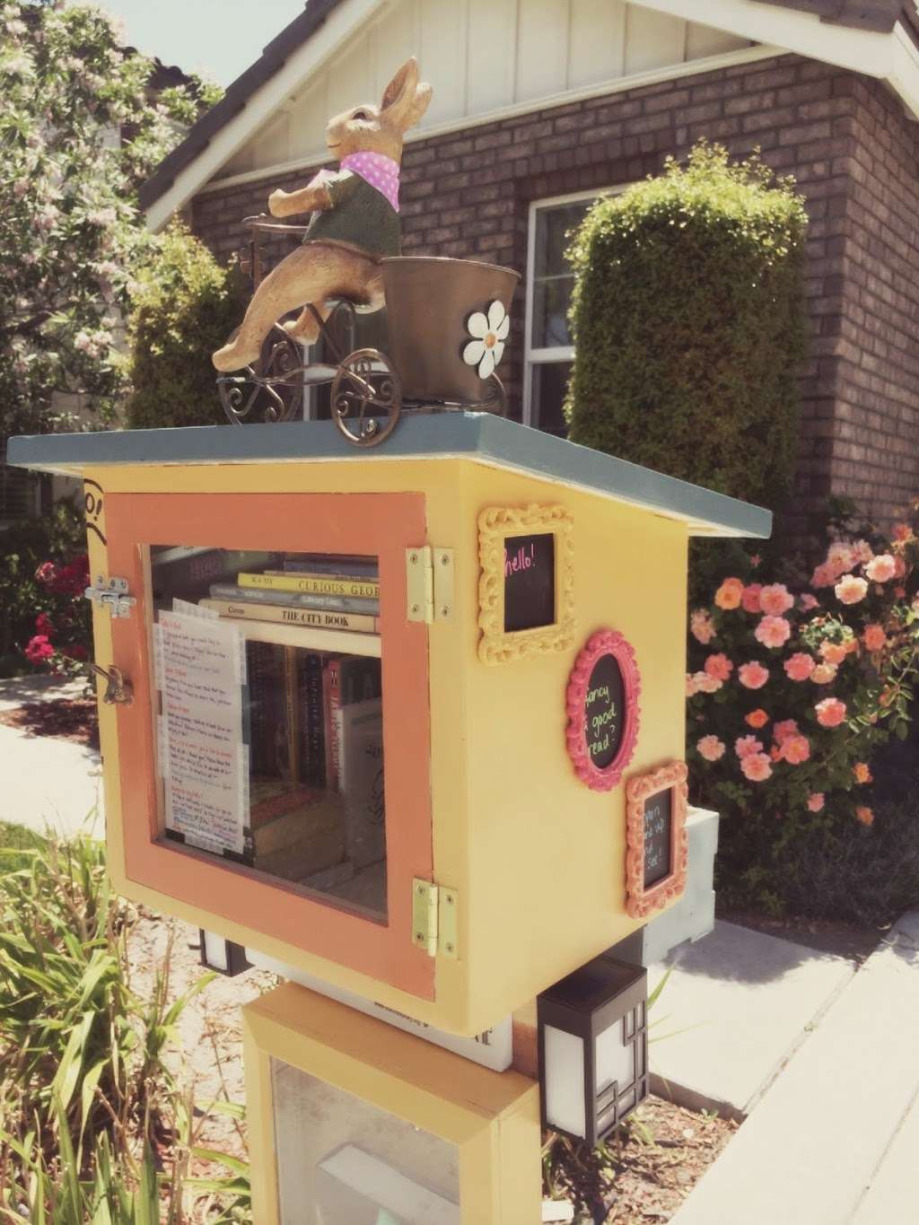 The Bicycling Bunny Little Free Library 14279 | 14608 Westfield Ave, Chino, CA 91710, USA | Phone: (909) 264-1678