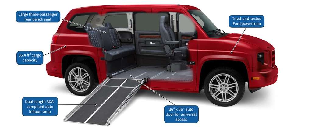 Wheelers Accessible Van Rentals | 120 Frontage Rd, Newark, NJ 07114, USA | Phone: (866) 859-8880