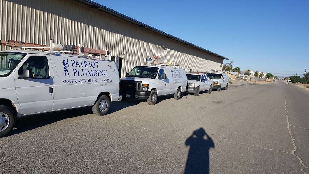 Patriot Plumbing | 42559 6th St E unit 22, Lancaster, CA 93535, USA | Phone: (661) 949-1200