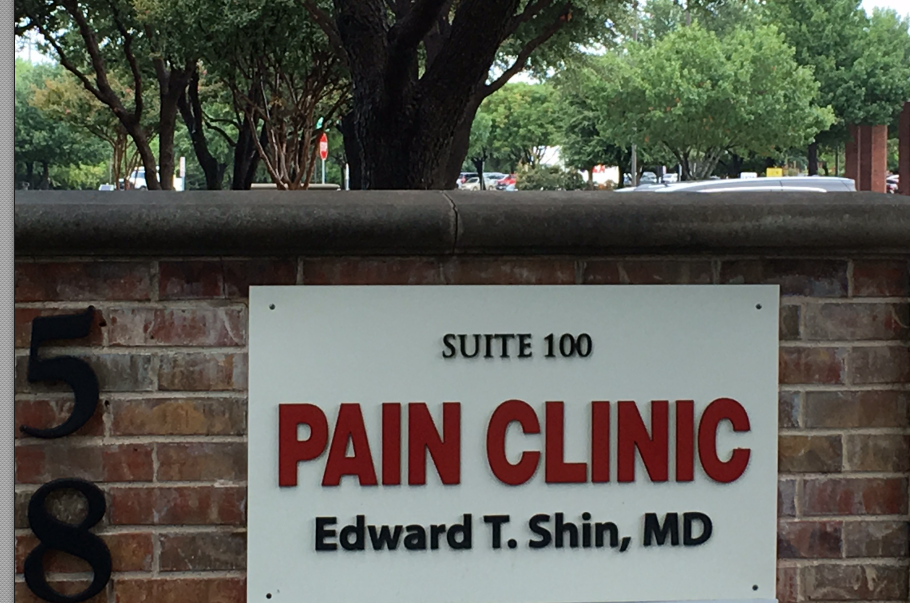 Edward T. Shin, M.D., D.A.B.P.M. | 5804 Communications Pkwy #100, Plano, TX 75093, USA | Phone: (972) 781-0300