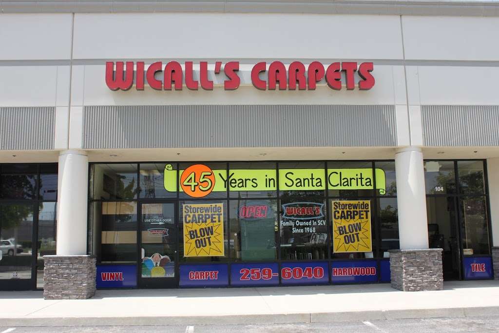 Wicalls Carpet and Flooring | 26635 Valley Center Dr, Santa Clarita, CA 91350, USA | Phone: (661) 259-6040