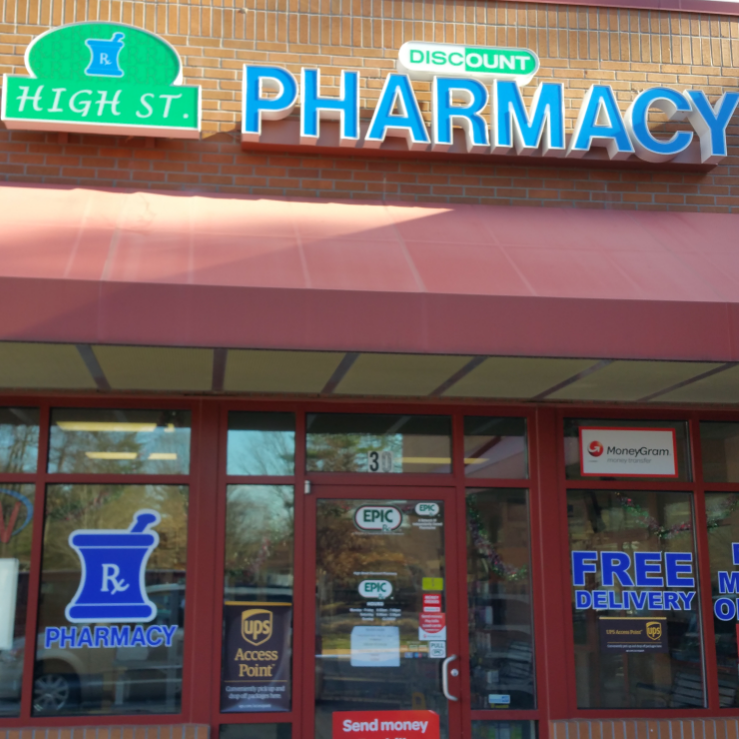 High St Discount Pharmacy | 30 Smallwood Village Center, Waldorf, MD 20602, USA | Phone: (240) 448-3301