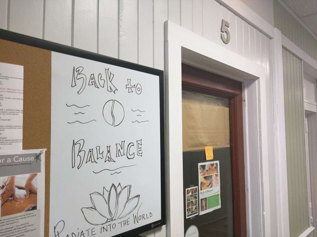 Back To Balance | 260 S 1st St Suite 5, Zionsville, IN 46077 | Phone: (317) 459-1348