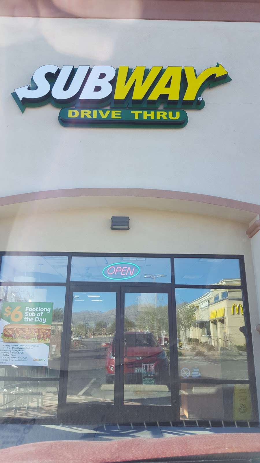 Subway | 6648 North 5th Street, W Deer Springs Way, North Las Vegas, NV 89084, USA | Phone: (702) 399-3100