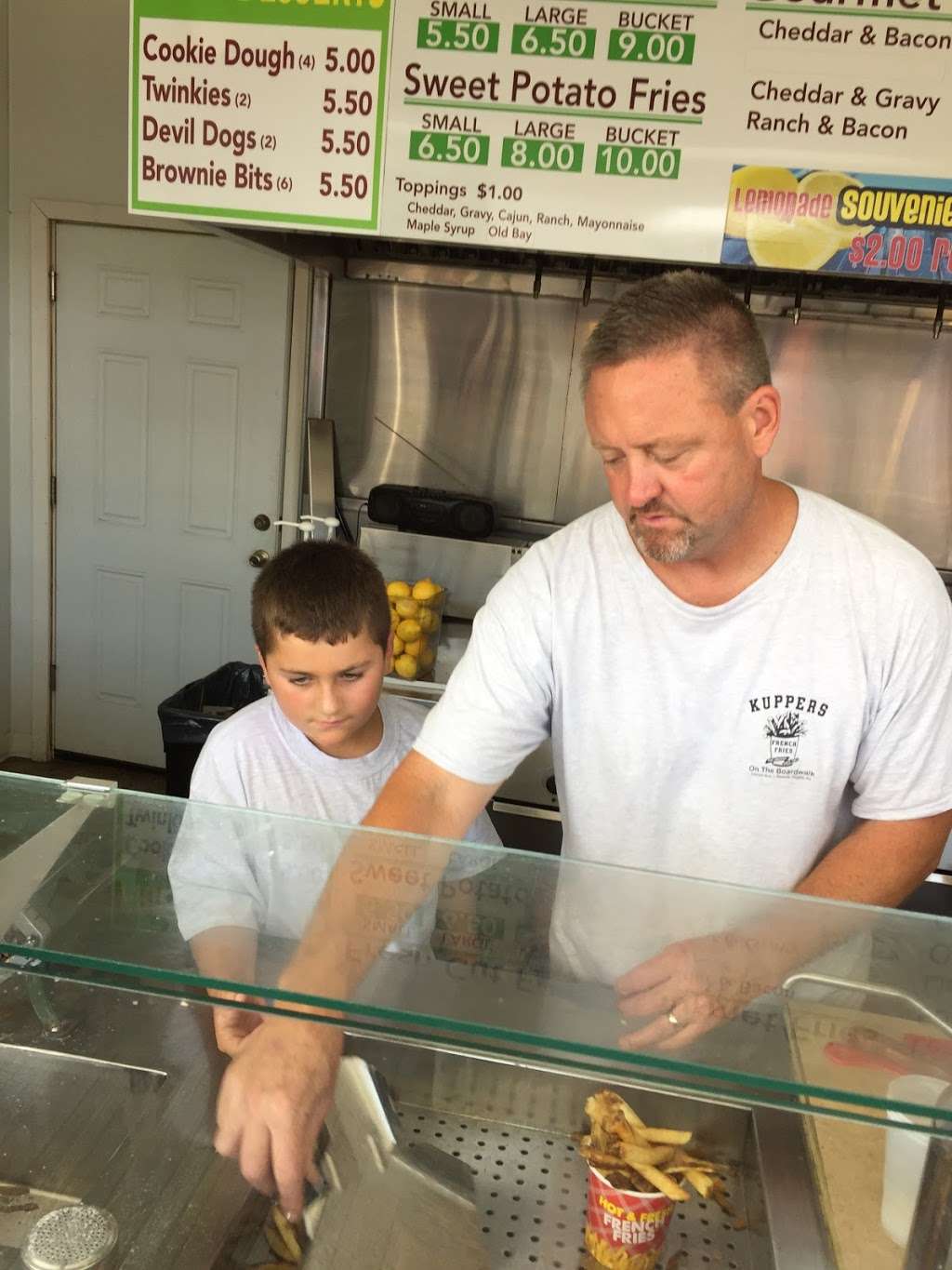 Kuppers French Fries | 200 Boardwalk, Seaside Heights, NJ 08751