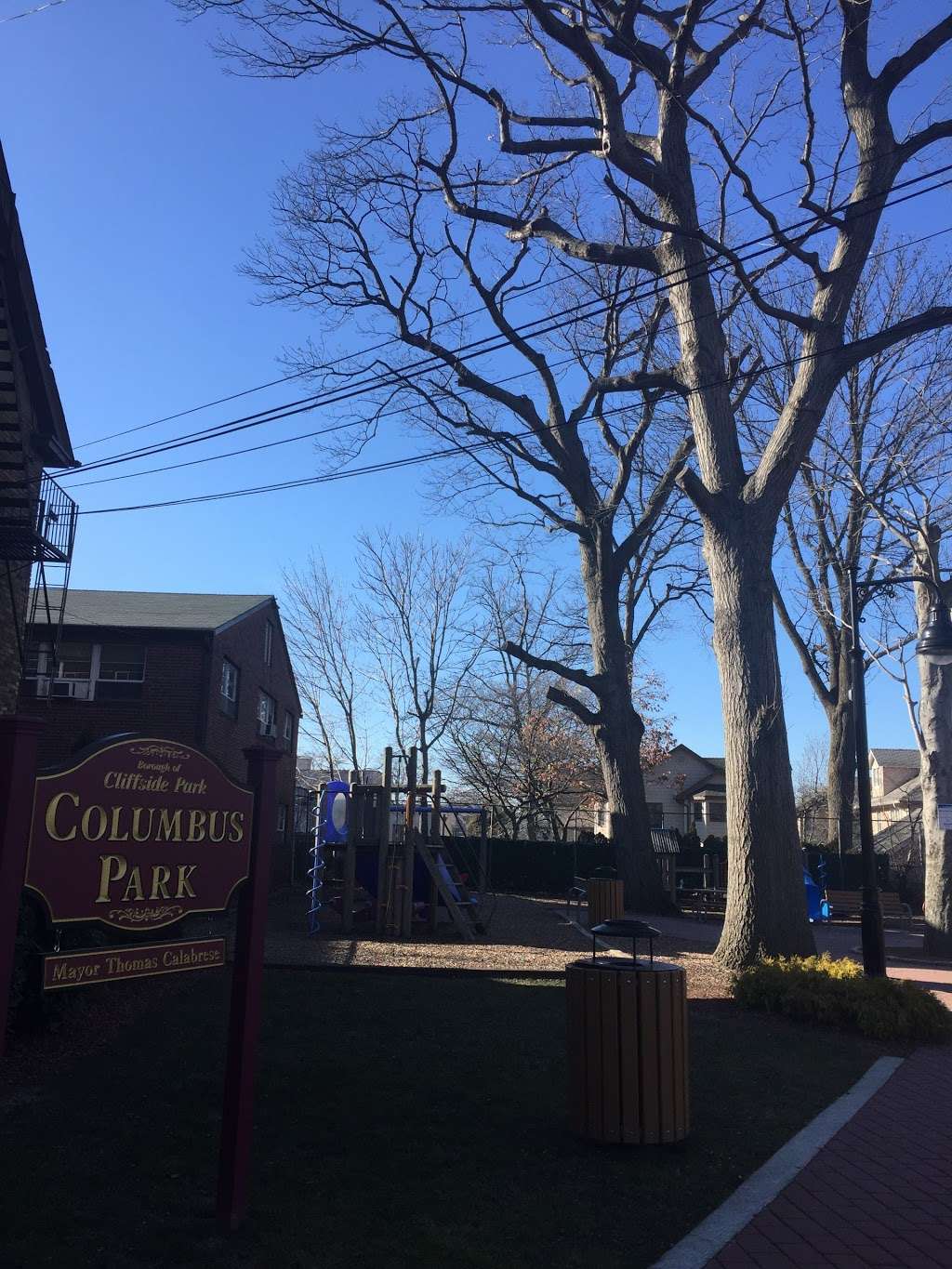 Columbus Park | 785 Anderson Ave, Cliffside Park, NJ 07010, USA