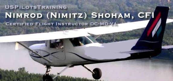 Nimitz Flight Instructor CFII | 10300 Glen Way, Fort Washington, MD 20744, USA | Phone: (240) 486-1734