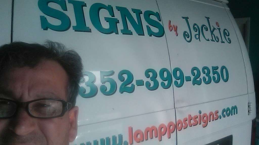 SIGNS by Jackie | 3380 Northeast 34 Ave H, Wildwood, FL 34785, USA | Phone: (352) 461-1969