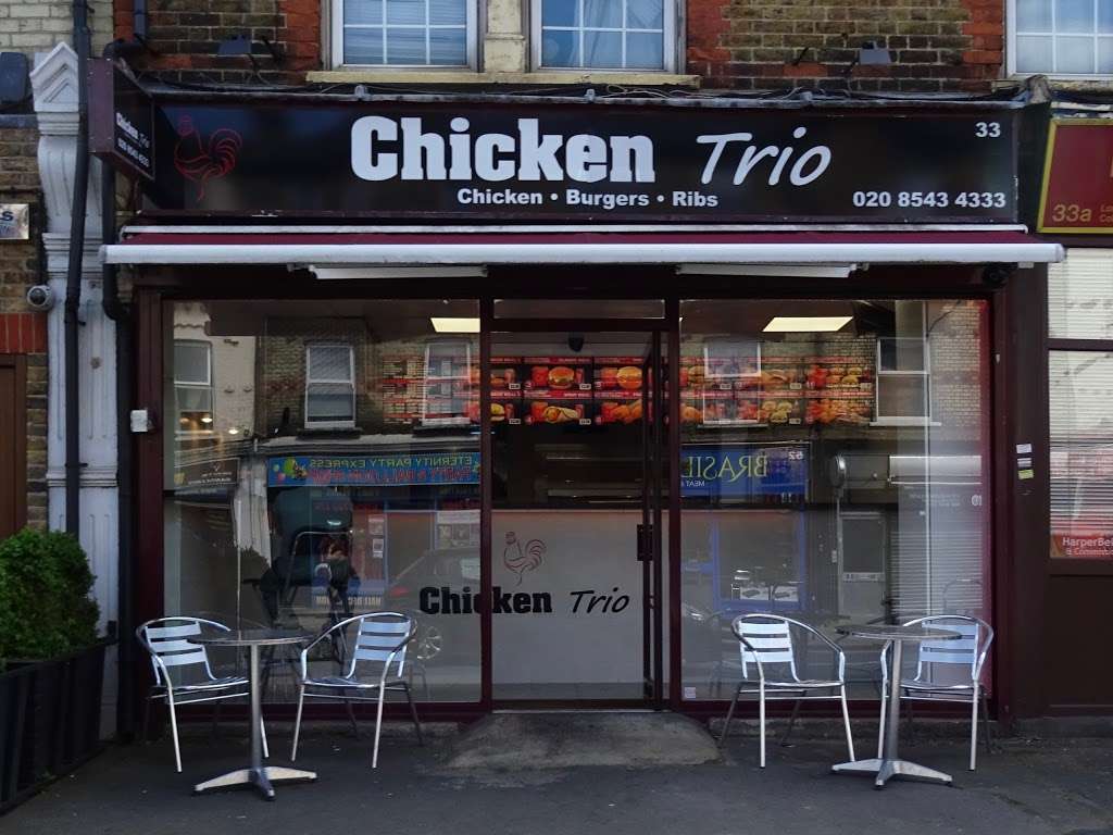 Chicken Trio | 33 High Street Colliers Wood, London SW19 2JE, UK | Phone: 020 8543 4333
