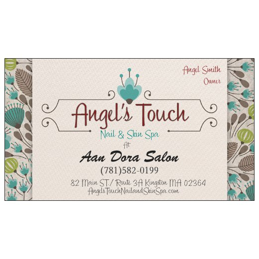 Angels Touch Nail & Skin Spa | 82 Main St, Kingston, MA 02364, USA | Phone: (781) 582-0199