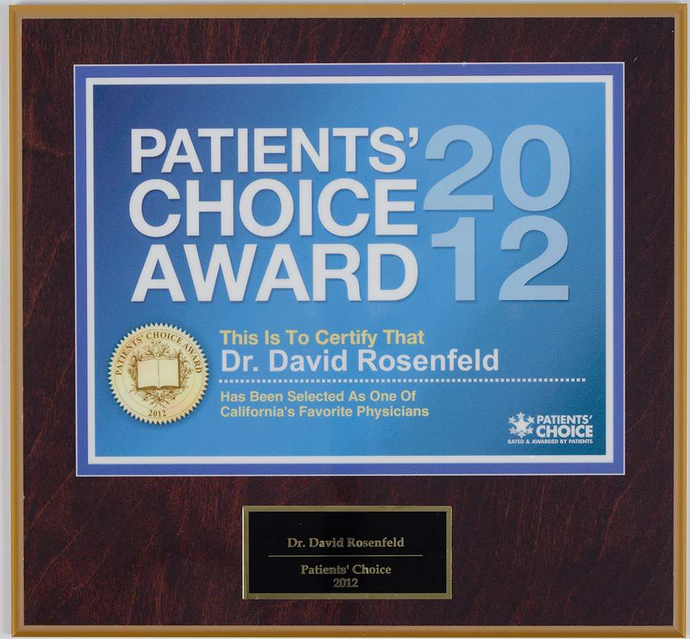 David B. Rosenfeld, M.D. | 341 S Moorpark Rd, Thousand Oaks, CA 91361, USA | Phone: (805) 230-2889