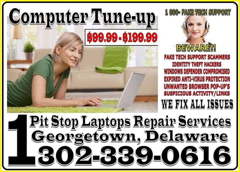 1 Pit Stop Laptops | 111 Albury Ave, Georgetown, DE 19947 | Phone: (302) 339-0616