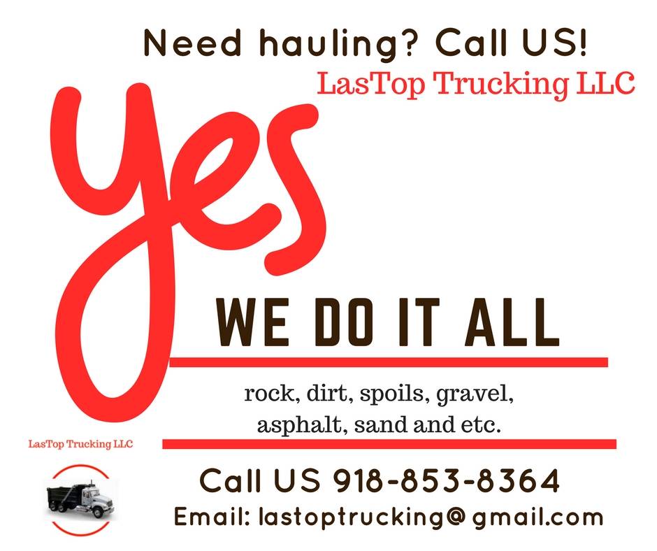 LasTop Trucking LLC | 2629 E 36th St N, Tulsa, OK 74110, USA | Phone: (918) 853-8364