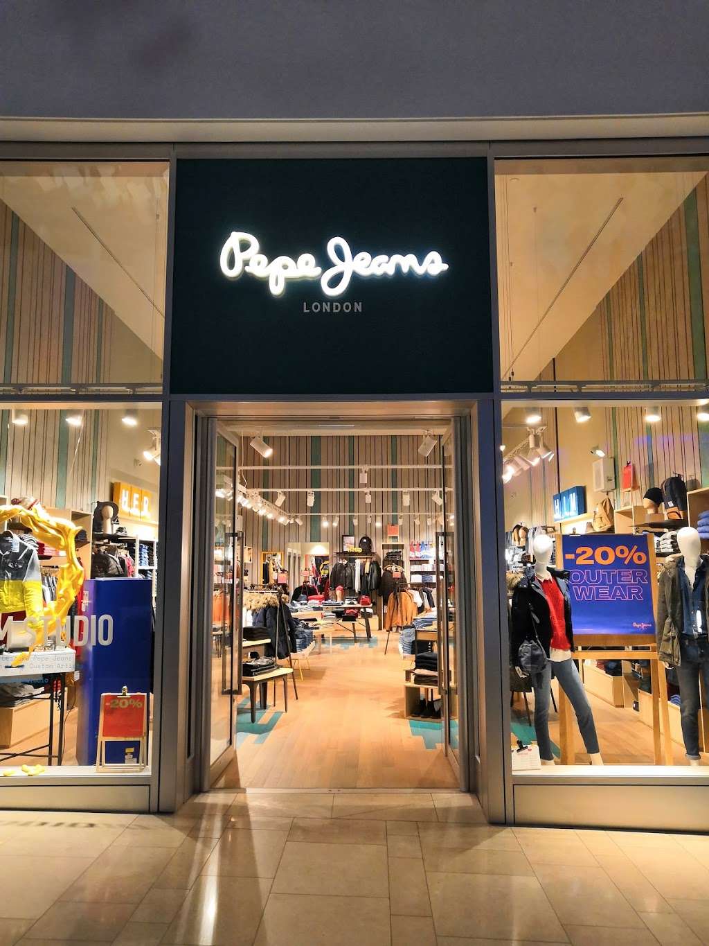 pepe jeans store near me