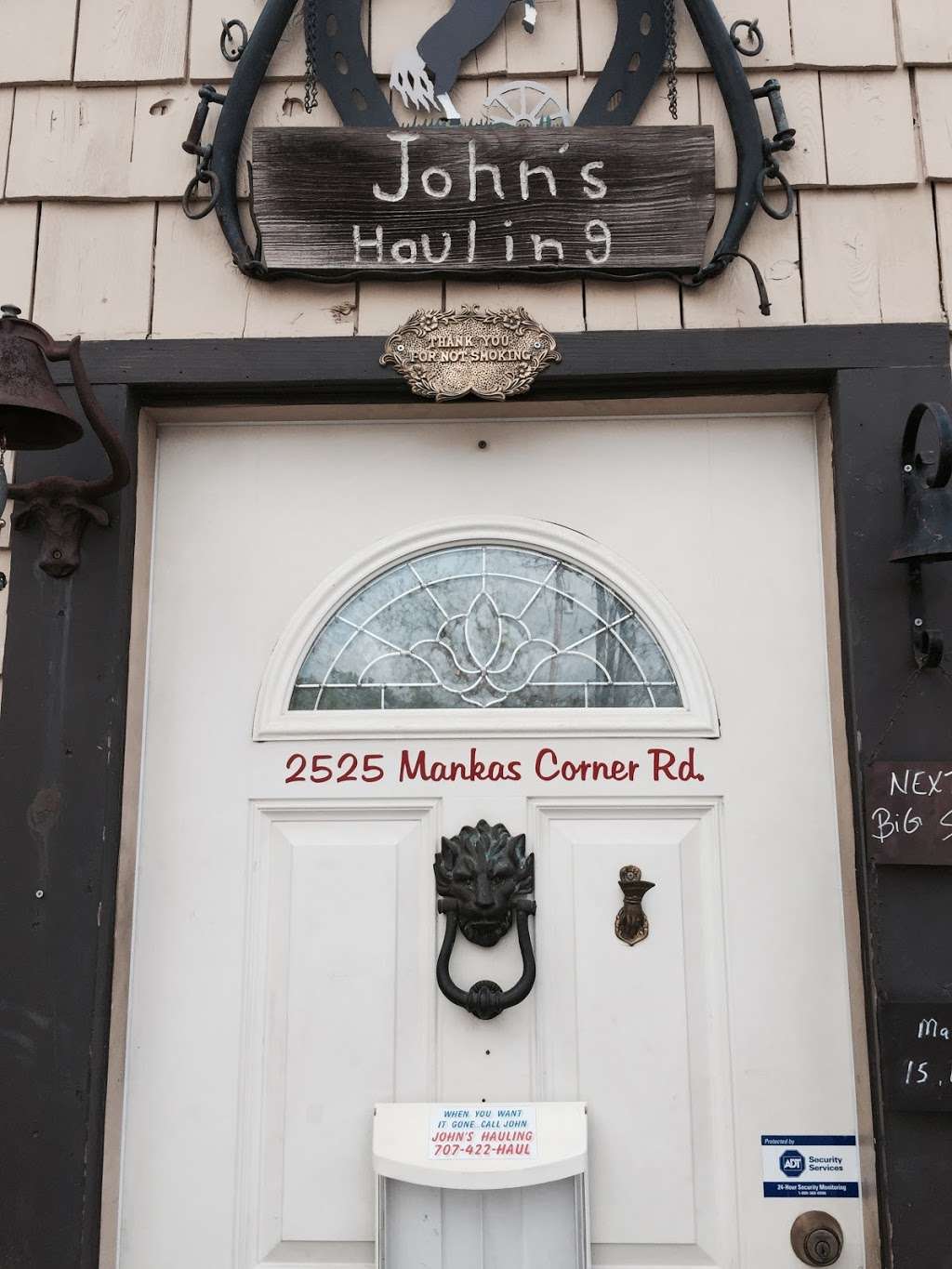 Johns Hauling | 2525 Mankas Corner Rd, Fairfield, CA 94534 | Phone: (707) 422-4285