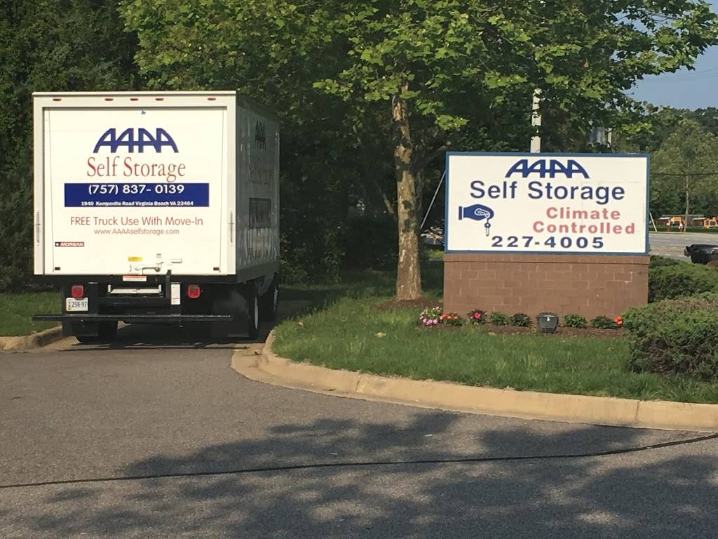 AAAA Self Storage & Moving | 1940 Kempsville Rd, Virginia Beach, VA 23464, USA | Phone: (757) 818-9528
