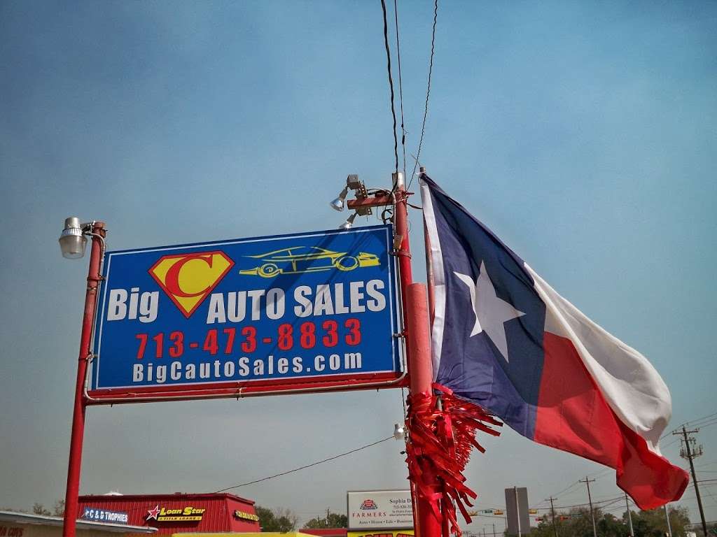 Big C Auto Sales | 3323 Red Bluff Rd, Pasadena, TX 77503, USA | Phone: (713) 473-8833