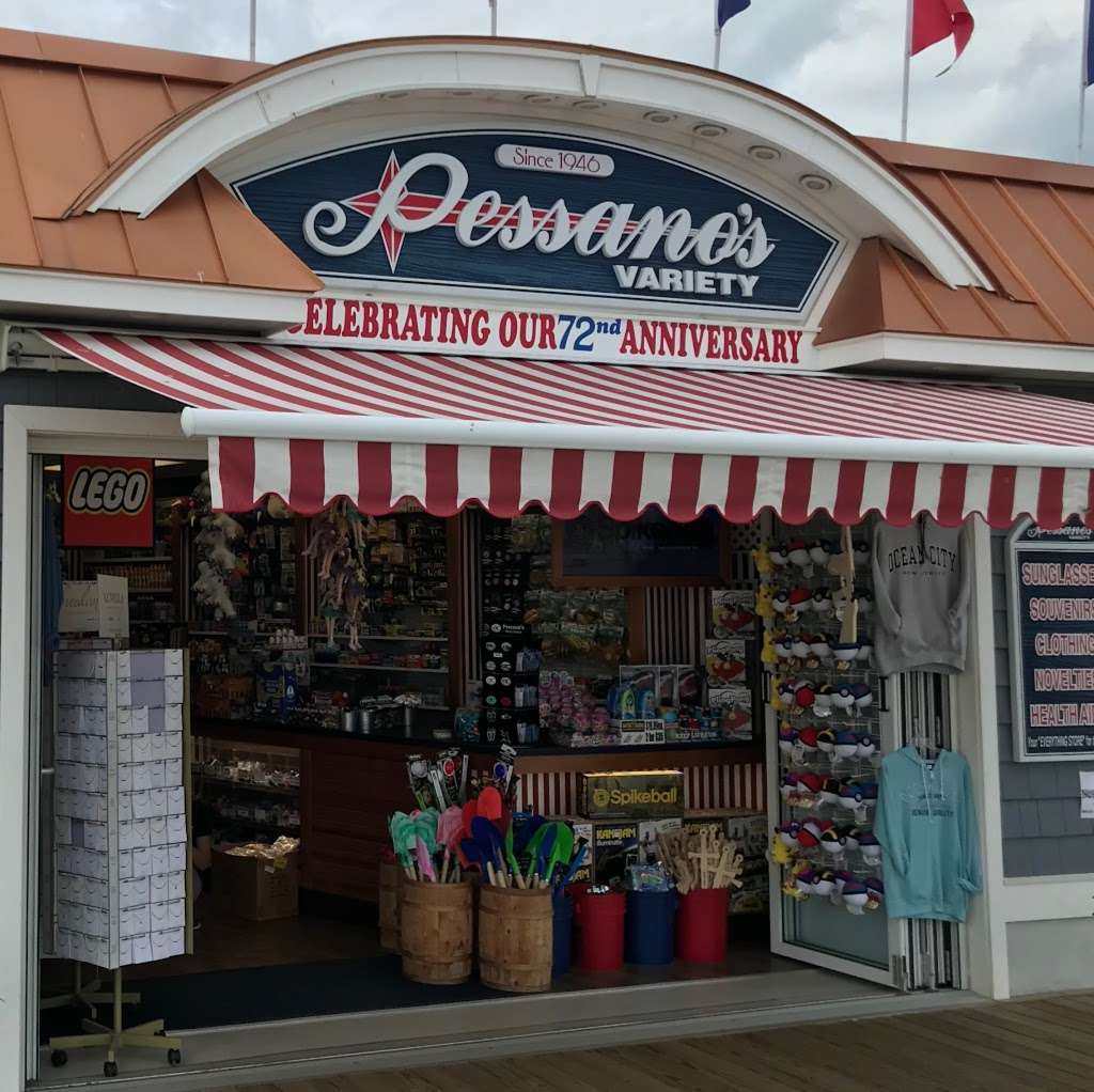 Pessanos Variety ~ Boardwalk | 1130 Boardwalk, Ocean City, NJ 08226 | Phone: (609) 399-3600