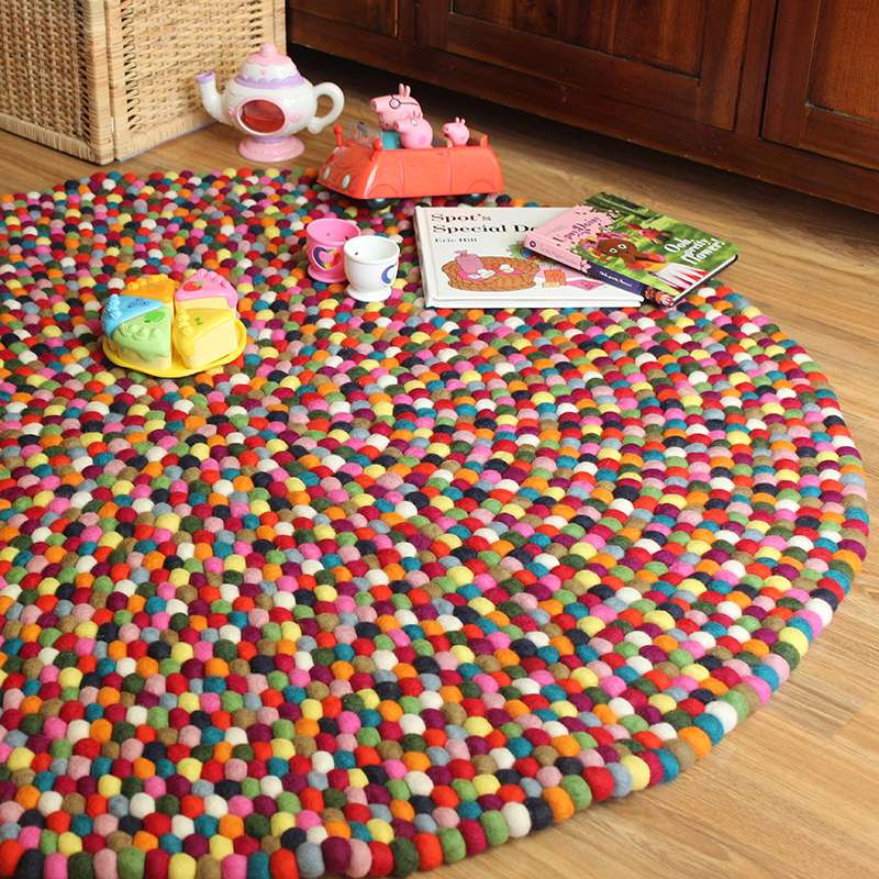 Felt Ball Rug USA | 3435 Sainte Mere Eglise Ln, Spring, TX 77388, USA | Phone: (832) 496-1376