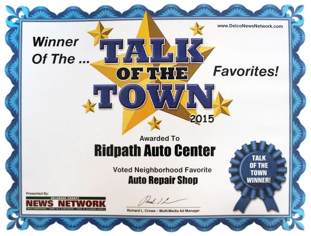 Ridpaths Auto Center | 28 E Woodland Ave, Springfield, PA 19064, USA | Phone: (610) 544-2828