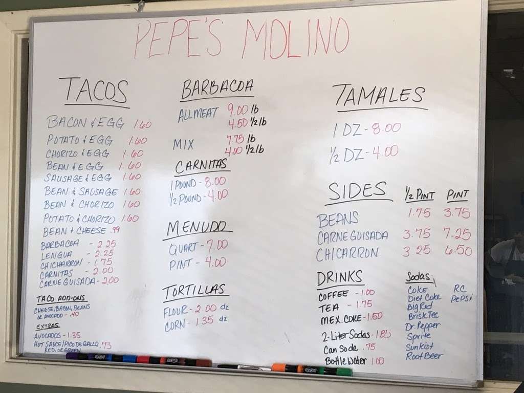 Pepes Molino | 1439 W Hutchins Pl, San Antonio, TX 78221, USA | Phone: (210) 927-6805