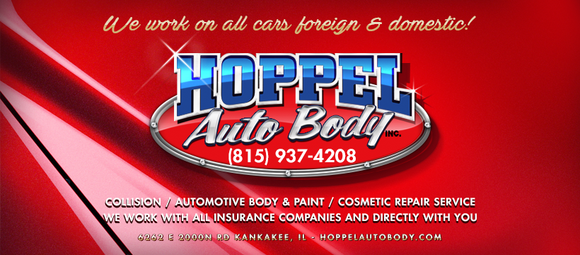 Hoppel Auto Body | 6262 E 2000 N Rd, Kankakee, IL 60901, USA | Phone: (815) 937-4208