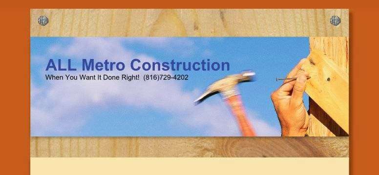 All Metro Construction | 415 Stuart St, Liberty, MO 64068 | Phone: (816) 439-6031