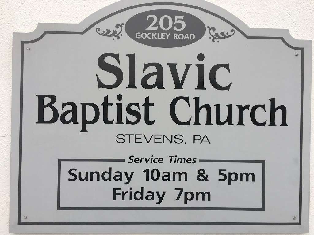 Slavic Baptist Church | 205 Gockley Rd, Stevens, PA 17578, USA