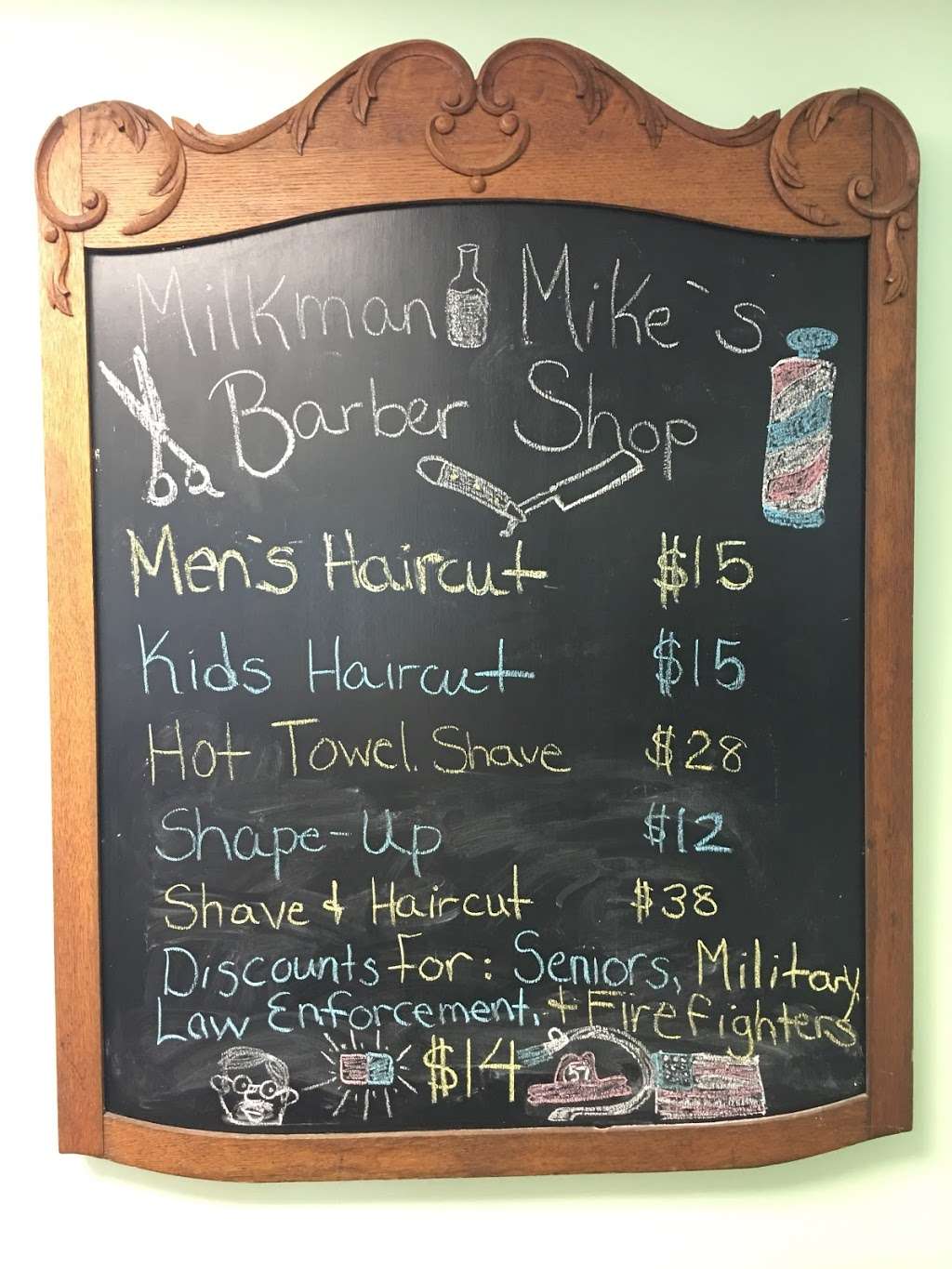 Milkman Mikes Barber Shop | 3021 Big Rd, Zieglerville, PA 19492, USA | Phone: (484) 300-6429