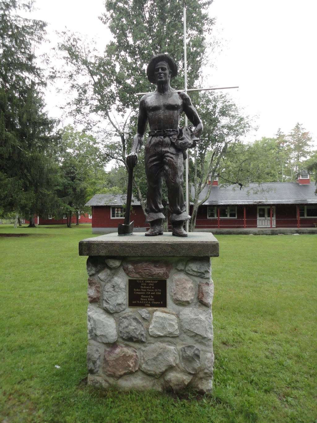 CCC Worker Statue #3 | 21 Skellenger Rd, Branchville, NJ 07826