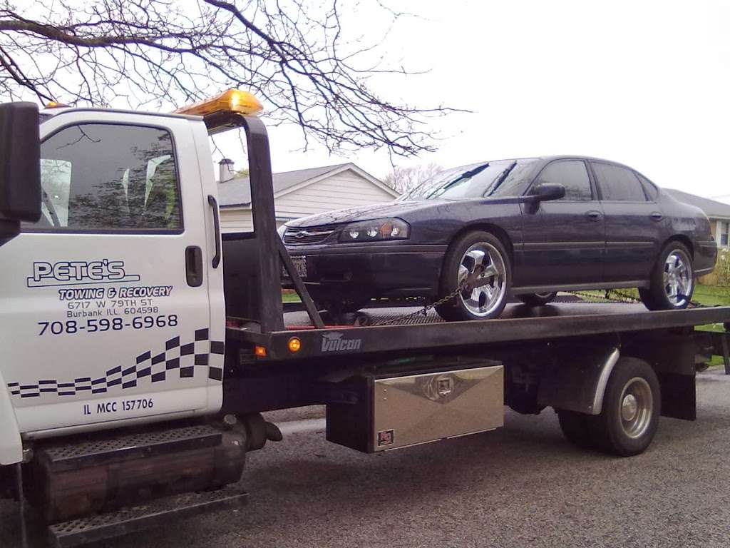Petes Towing & Recovery | 6717 W 79th St, Burbank, IL 60459, USA | Phone: (708) 227-3849