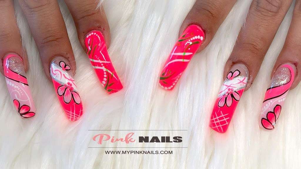 Pink Nails | 853 Meacham Rd suite b, Elk Grove Village, IL 60007, USA | Phone: (847) 923-8655