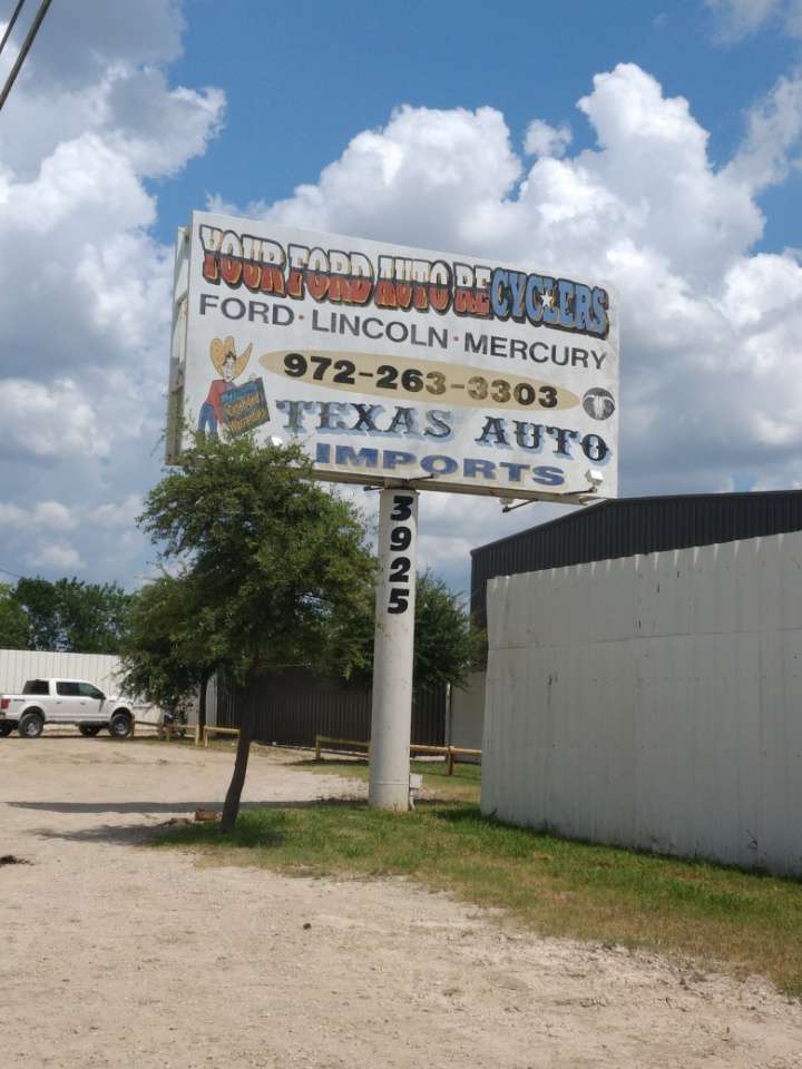 Texas Auto Salvage | 3925 E Jefferson St, Grand Prairie, TX 75051, USA | Phone: (972) 263-3306