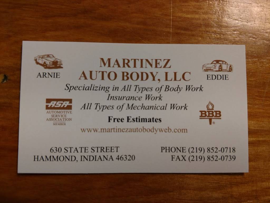 Martinez Auto Body LLC | 630 State St, Hammond, IN 46320, USA | Phone: (219) 852-0718