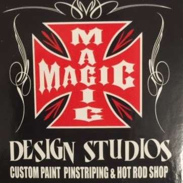 Magic Design Studios Paint Pinstriping & Hot Rod Shop | 18025A Elton St, Alvin, TX 77511, USA | Phone: (281) 286-2106